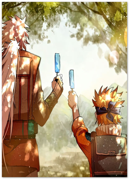 jiraya & naruto - @chevi