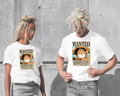 wanted luffy - @chevi