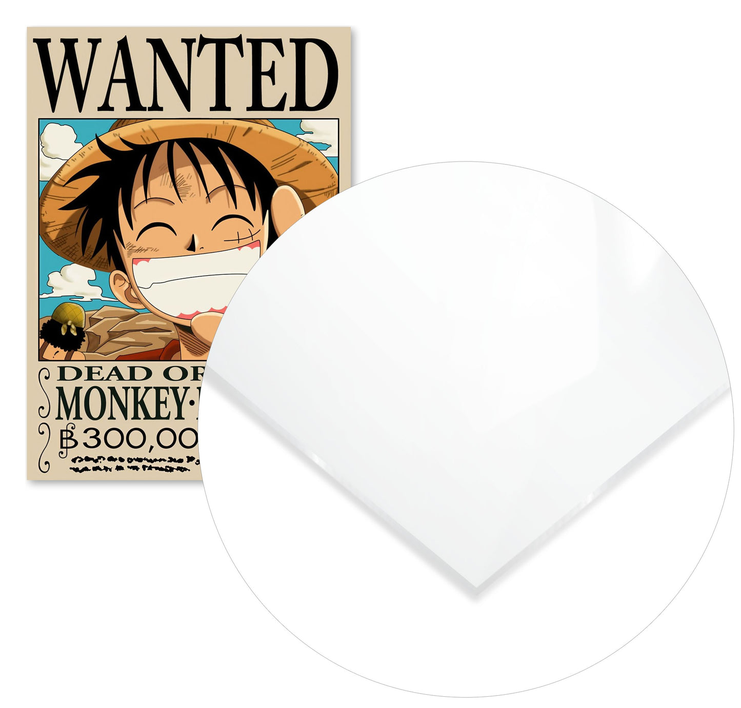 wanted luffy - @chevi