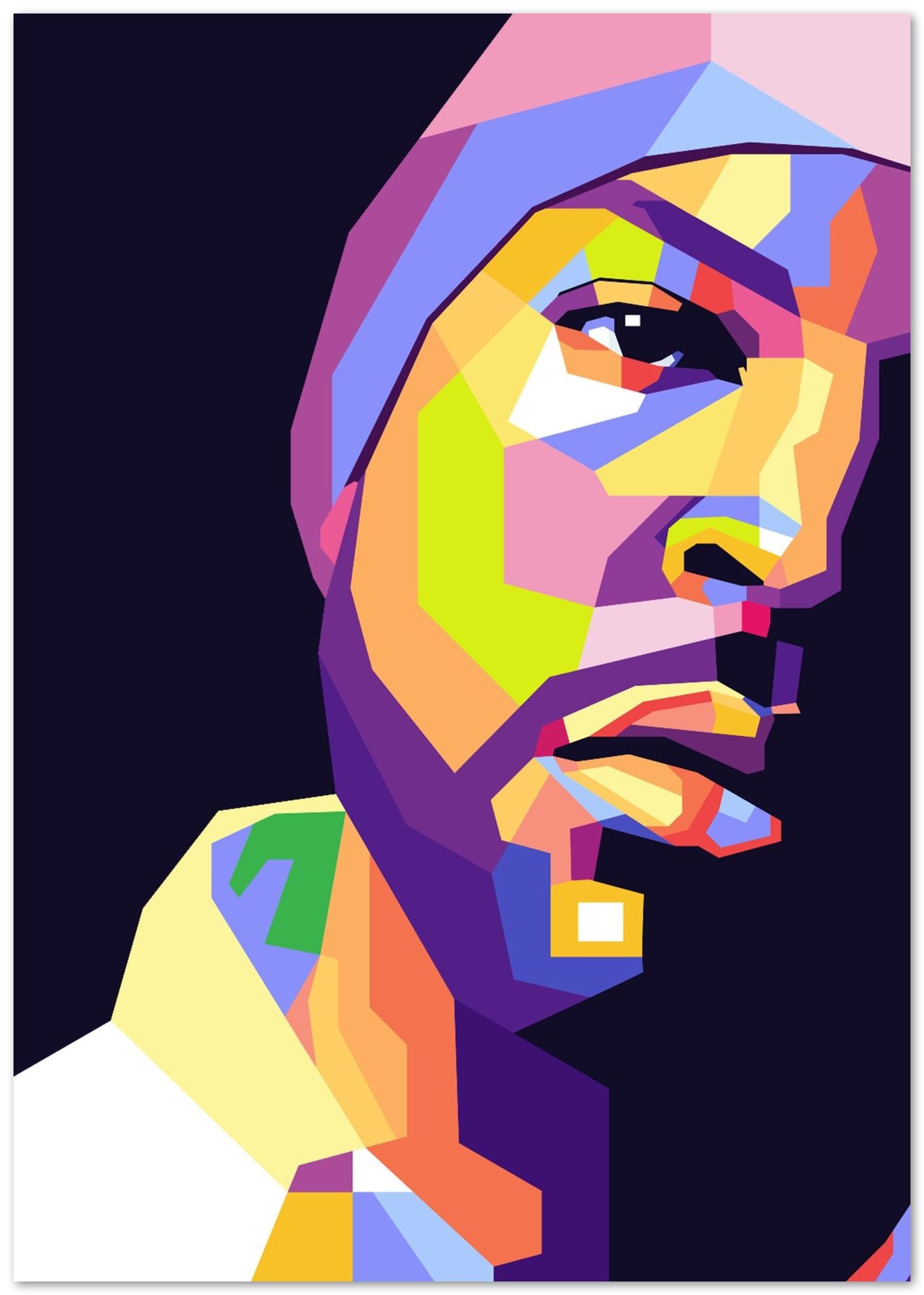 ice cube wpap pop art - @hikenthree