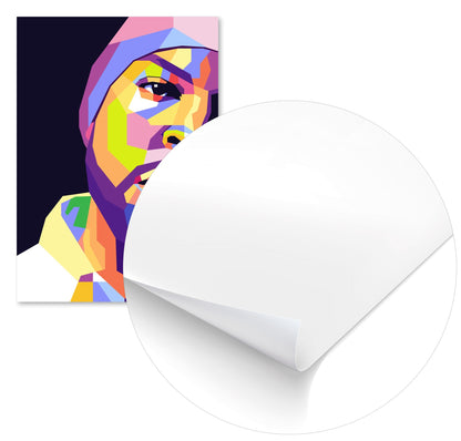 ice cube wpap pop art - @hikenthree