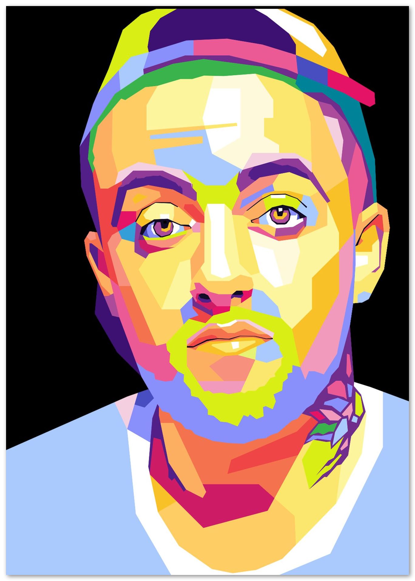 Mac Miller Wpap Pop Art - @hikenthree