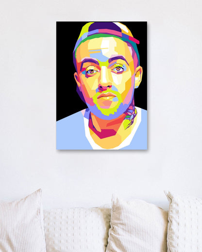 Mac Miller Wpap Pop Art - @hikenthree