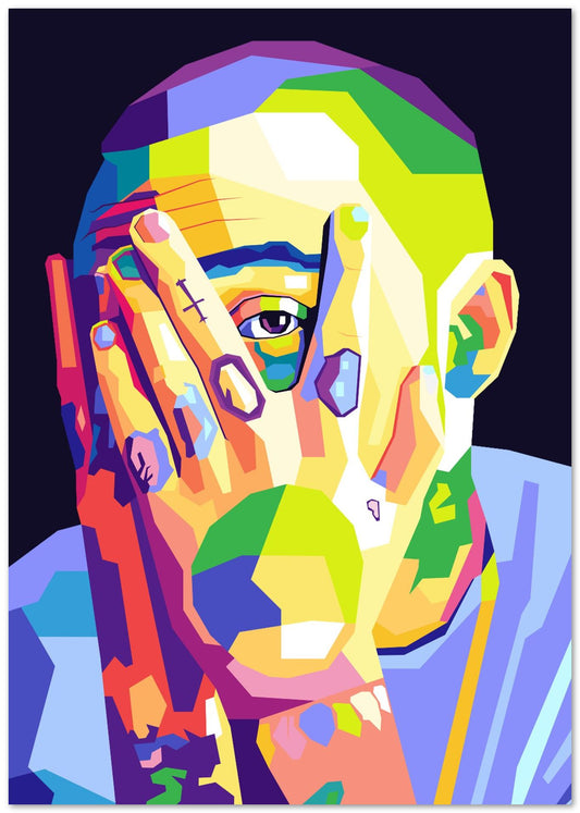 Mac Miller Pop Art - @hikenthree