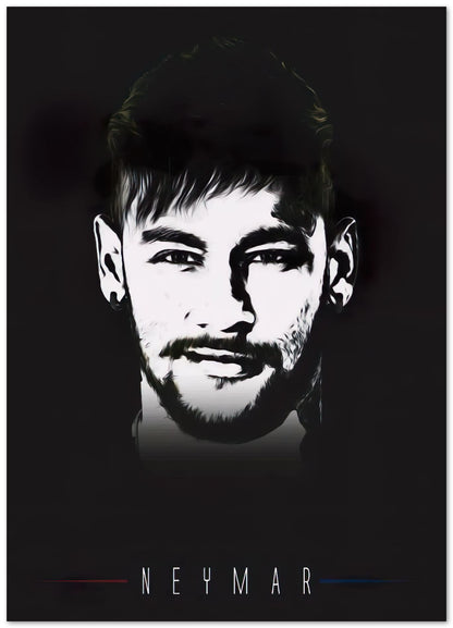 Neymar line Art - @SportDesign