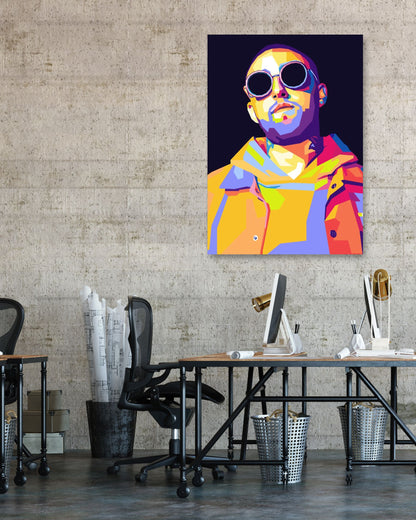 mac miller pop art 1 - @hikenthree