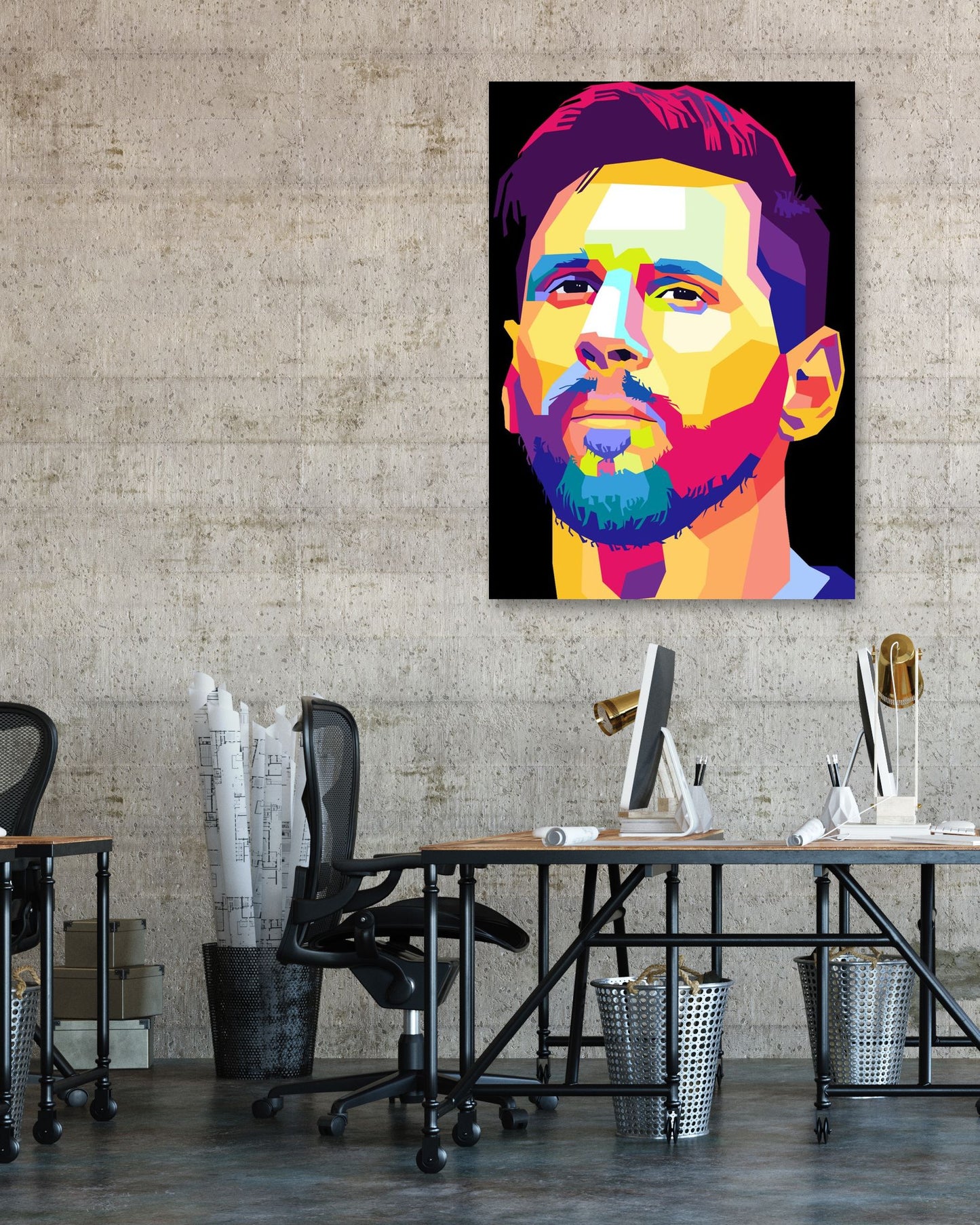 messi wpap pop art - @hikenthree