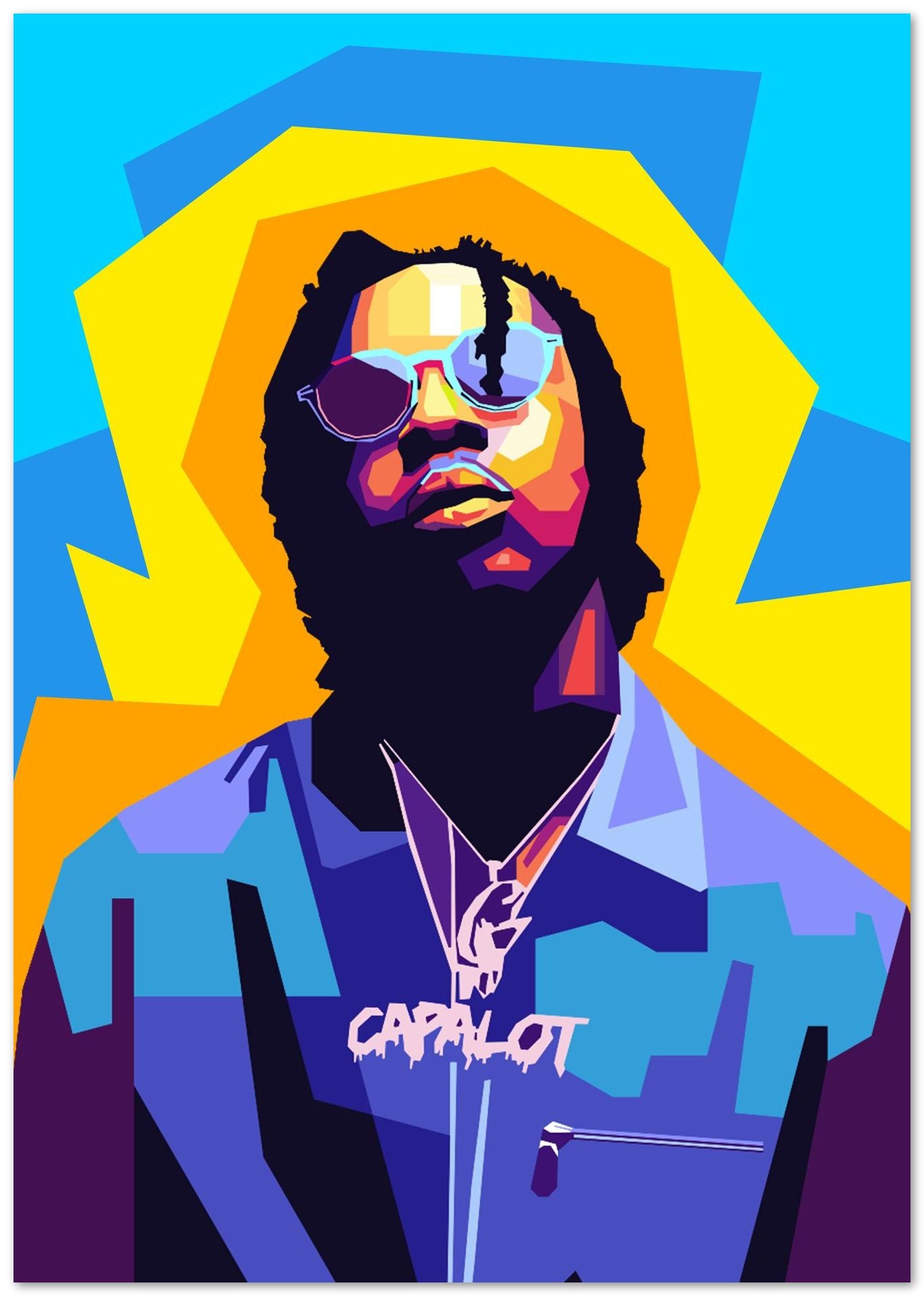 Polo G Wpap Pop Art - @hikenthree