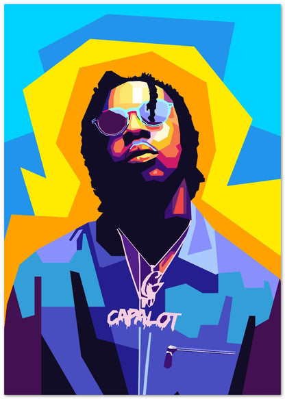 Polo G Wpap Pop Art - @hikenthree