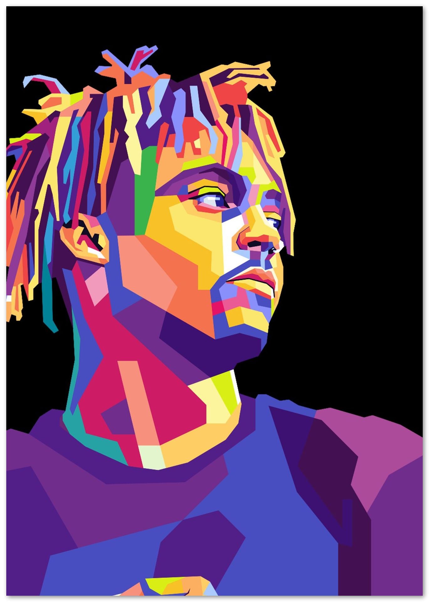 Juice WRLD Pop Art - @hikenthree