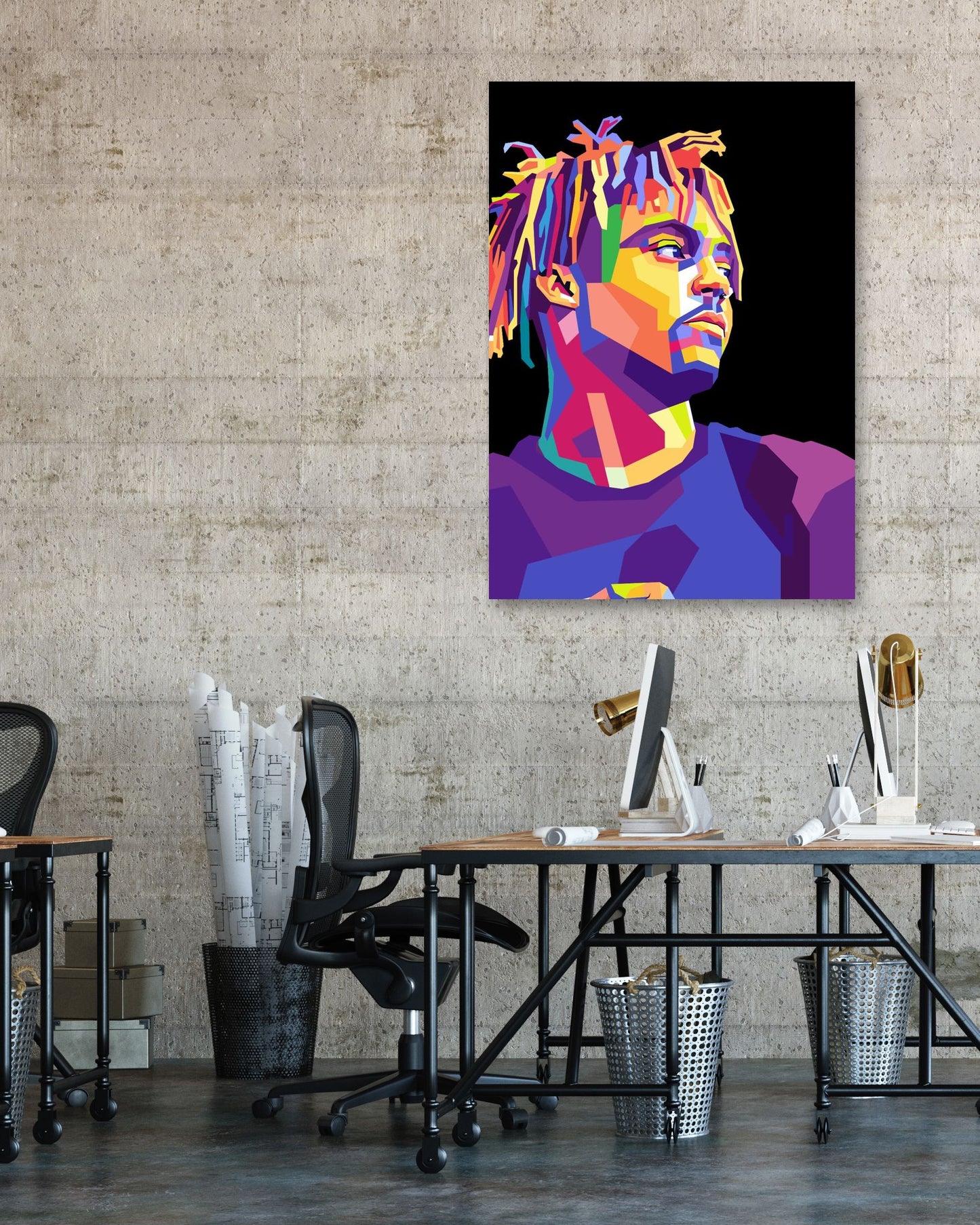 Juice WRLD Pop Art - @hikenthree