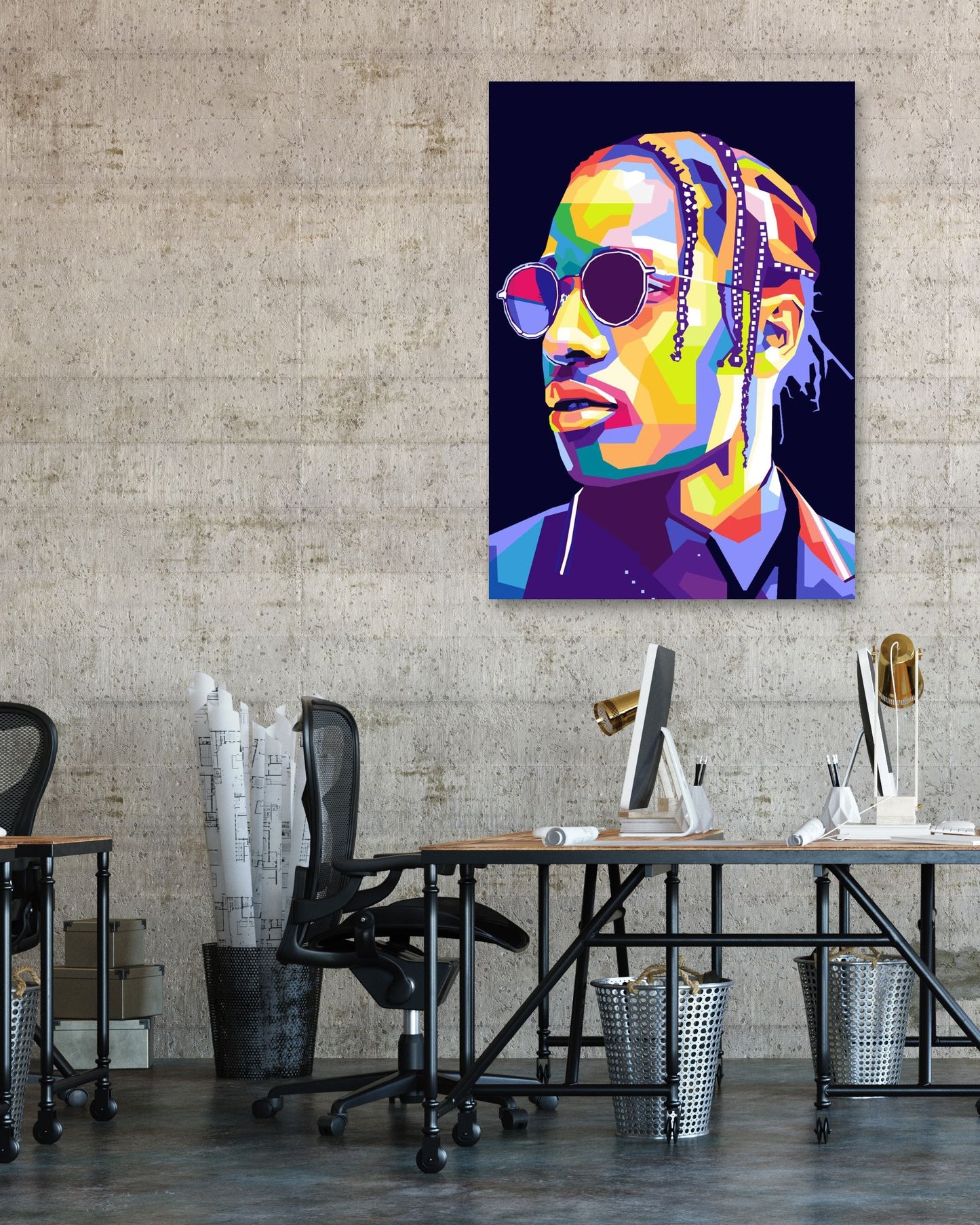 Travis Scott Wpap Pop Art - @hikenthree