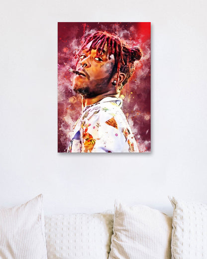 splatter by Lil uzi vert new art - @4147_design