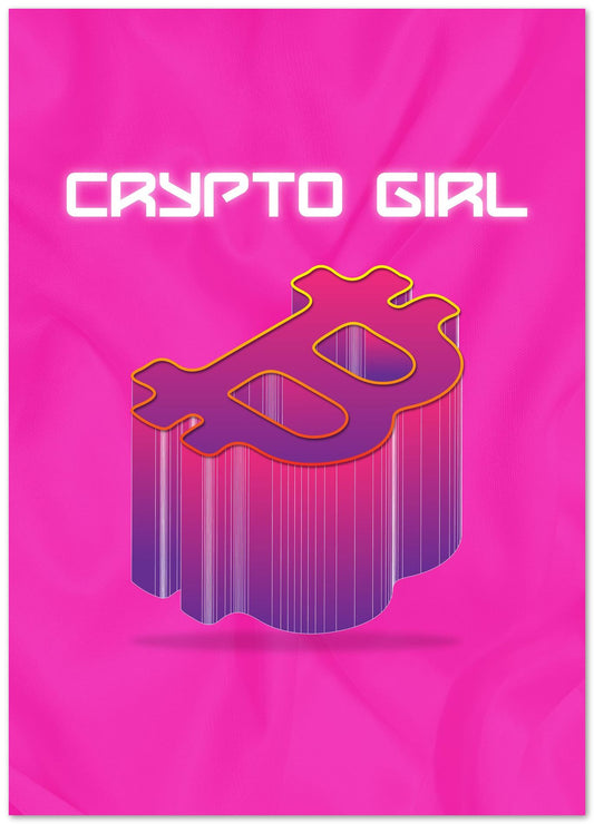 Crypto Girl - @ColorizeStudio