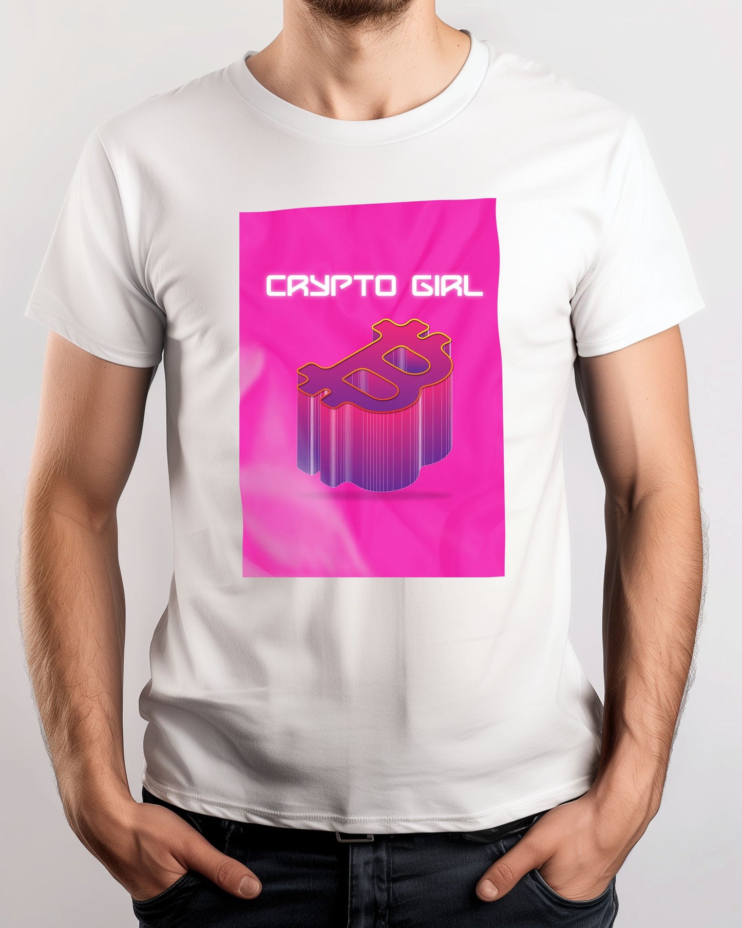 Crypto Girl - @ColorizeStudio