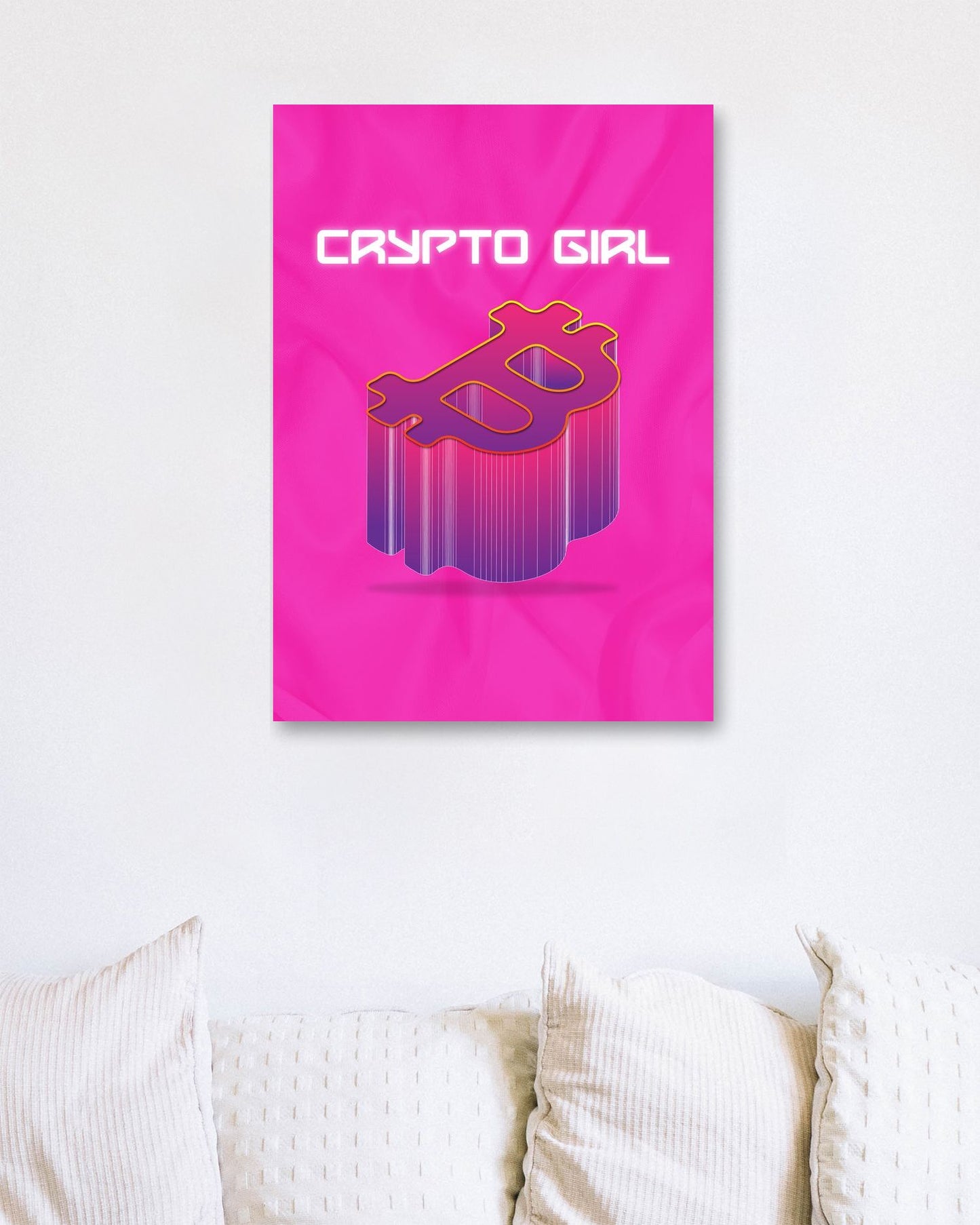 Crypto Girl - @ColorizeStudio