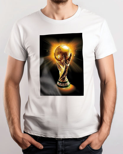 Tee football world cup trophy - @LuckyLuke