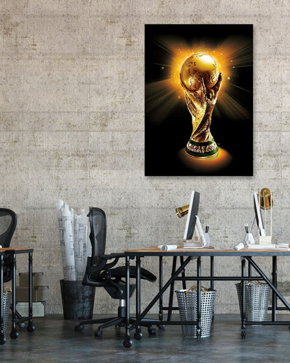 football world cup trophy - @LuckyLuke