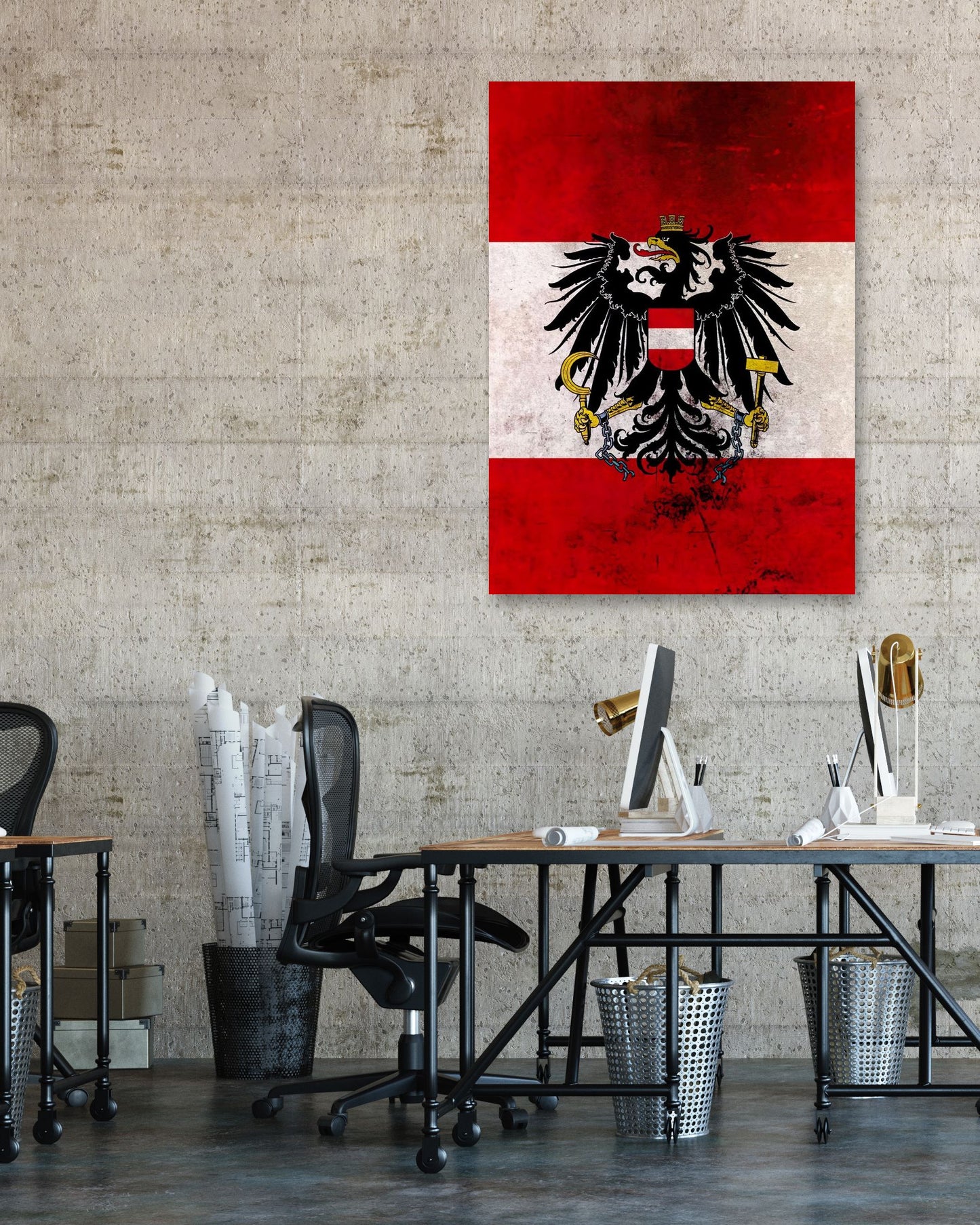 Austria flag - @LuckyLuke