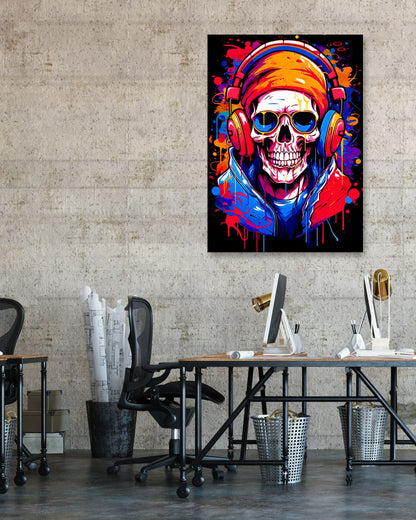 skull retro - @Kundir