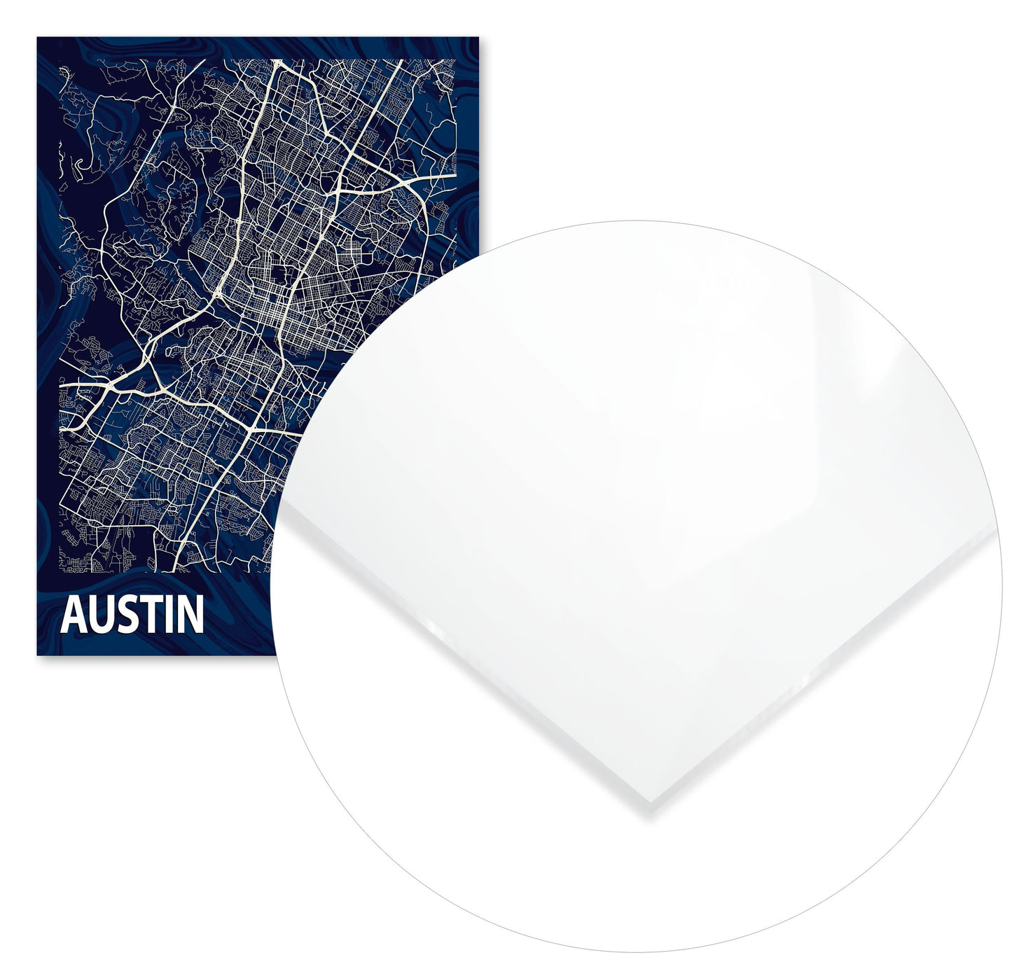AUSTIN CROCUS MARBLE MAP  - @Helios