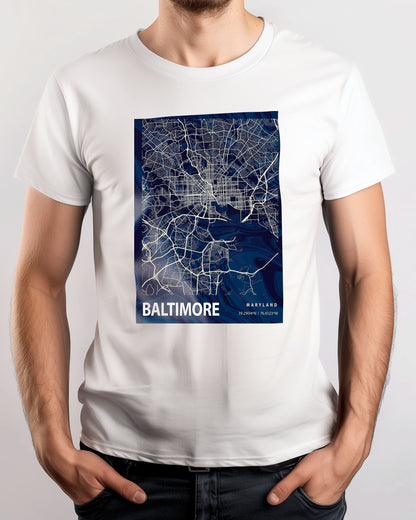 BALTIMORE CROCUS MARBLE MAP  - @Helios