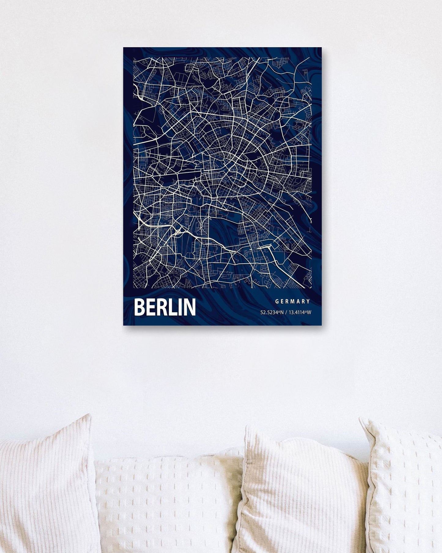 BERLIN CROCUS MARBLE MAP  - @Helios