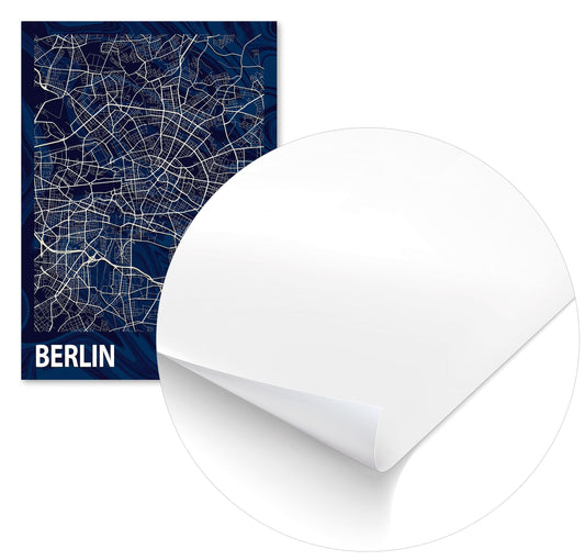 BERLIN CROCUS MARBLE MAP  - @Helios