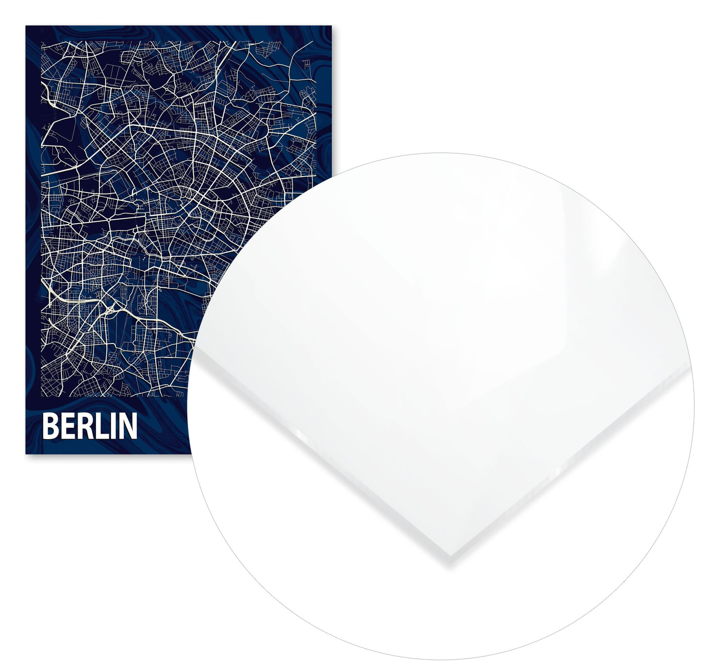 BERLIN CROCUS MARBLE MAP  - @Helios