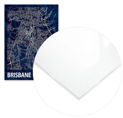 BRISBANE CROCUS MARBLE MAP  - @Helios