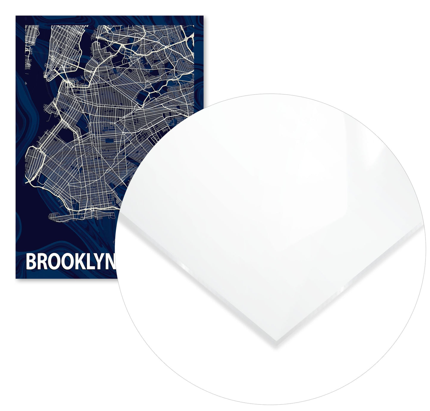 BROOKLYN CROCUS MARBLE MAP - @Helios
