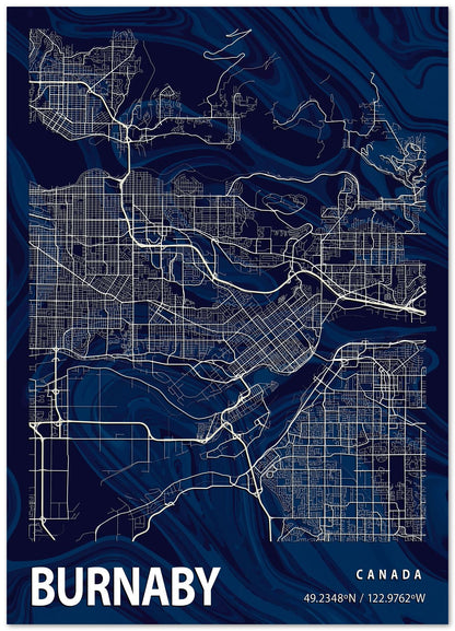 BURNABY CROCUS MARBLE MAP  - @Helios