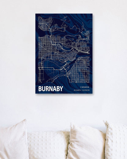 BURNABY CROCUS MARBLE MAP  - @Helios