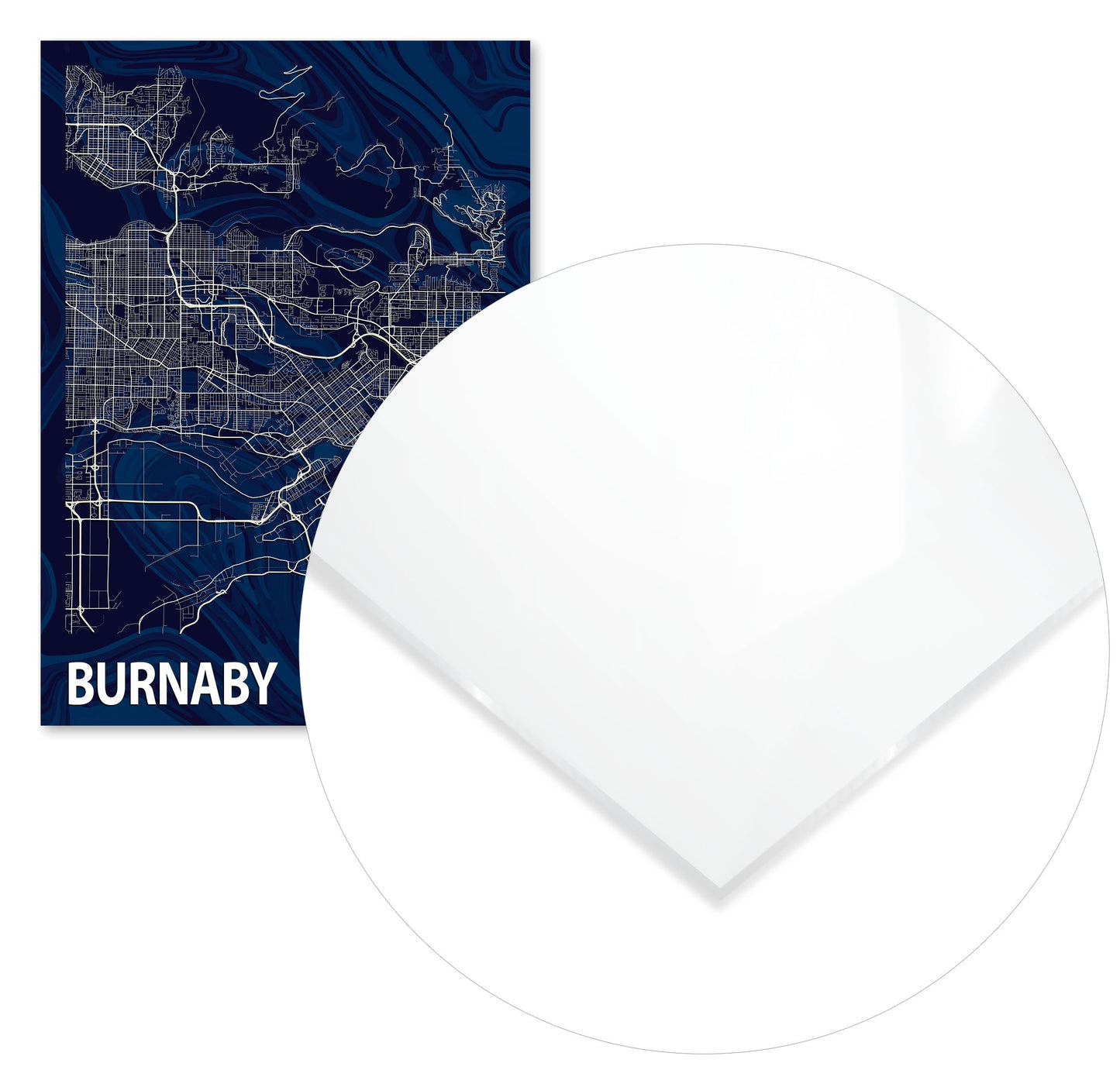 BURNABY CROCUS MARBLE MAP  - @Helios