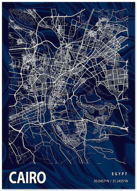 CAIRO CROCUS MARBLE MAP  - @Helios