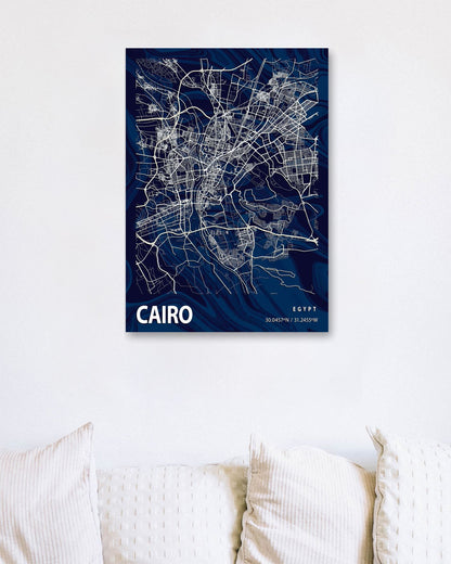 CAIRO CROCUS MARBLE MAP  - @Helios