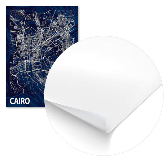 CAIRO CROCUS MARBLE MAP  - @Helios