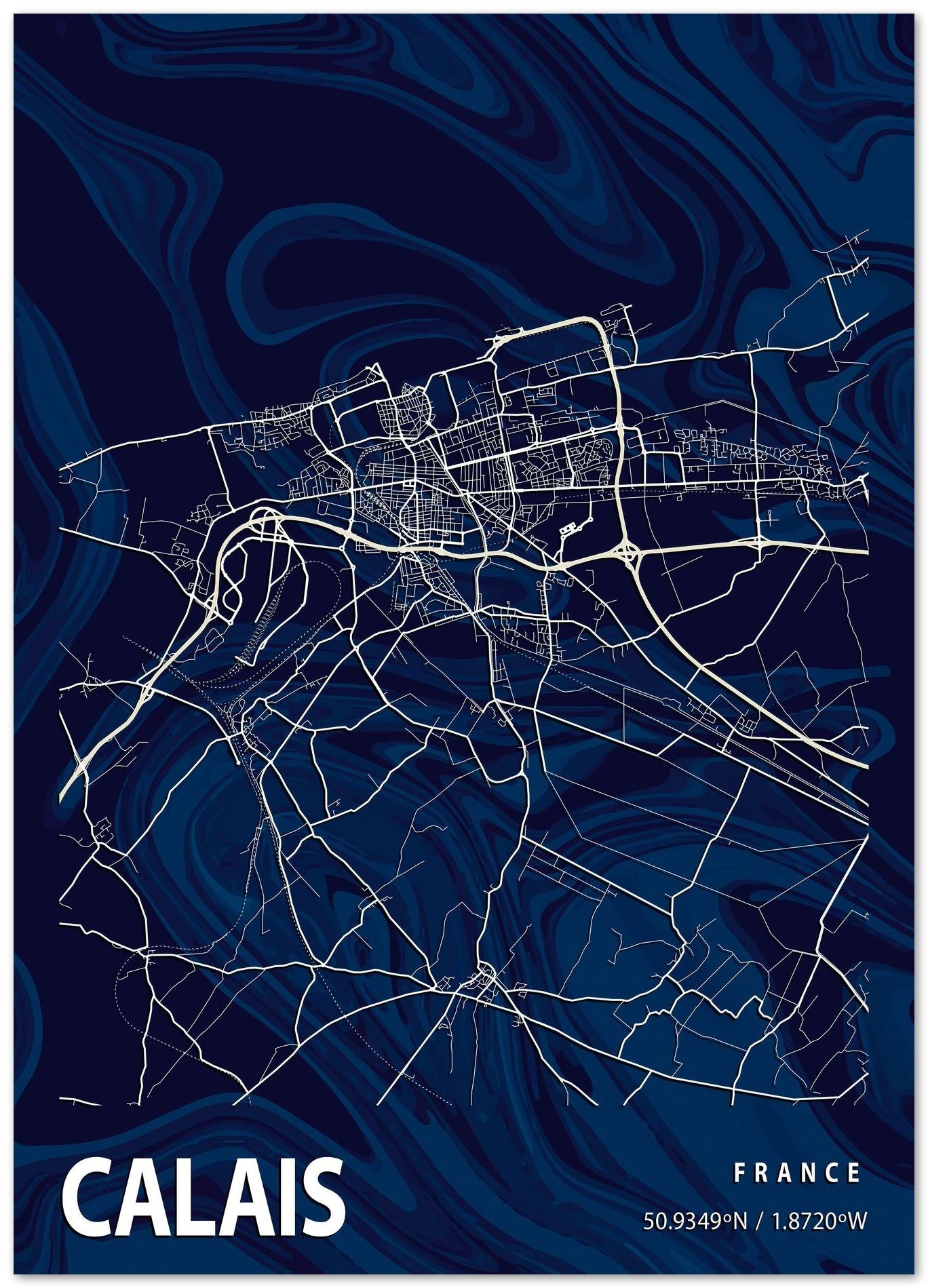 CALAIS CROCUS MARBLE MAP - @Helios