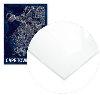 CAPE TOWN CROCUS MARBLE MAP  - @Helios
