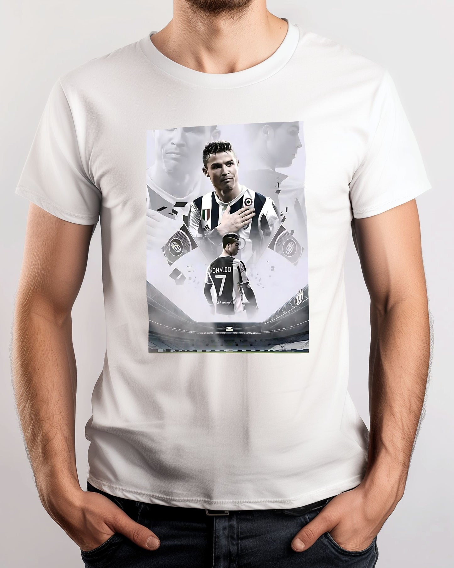 Tee Cristiano Ronaldo 10 - @SportDesign