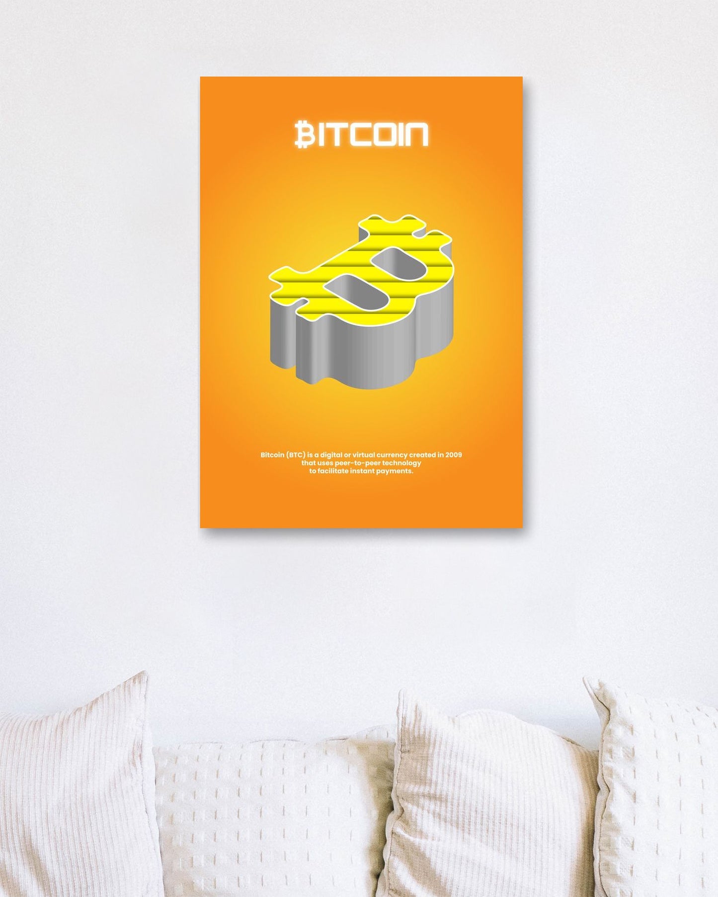 Bitcoin Cryptocurrency - @ColorizeStudio