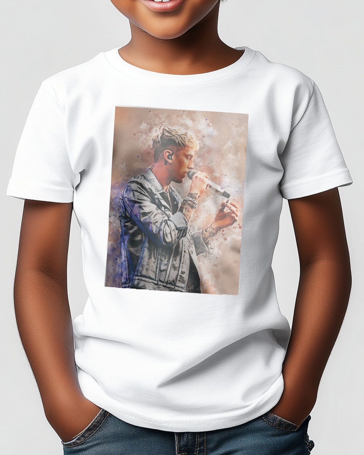 splatter by machine gun kelly new art - @4147_design