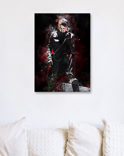 splatter by marilyn manson - @4147_design