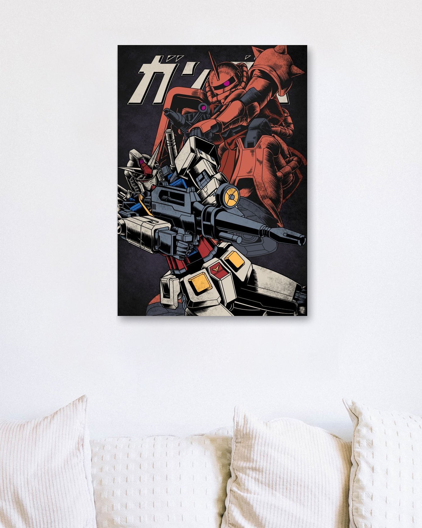 Gundam vs Zaku - @WahyudiArtwork