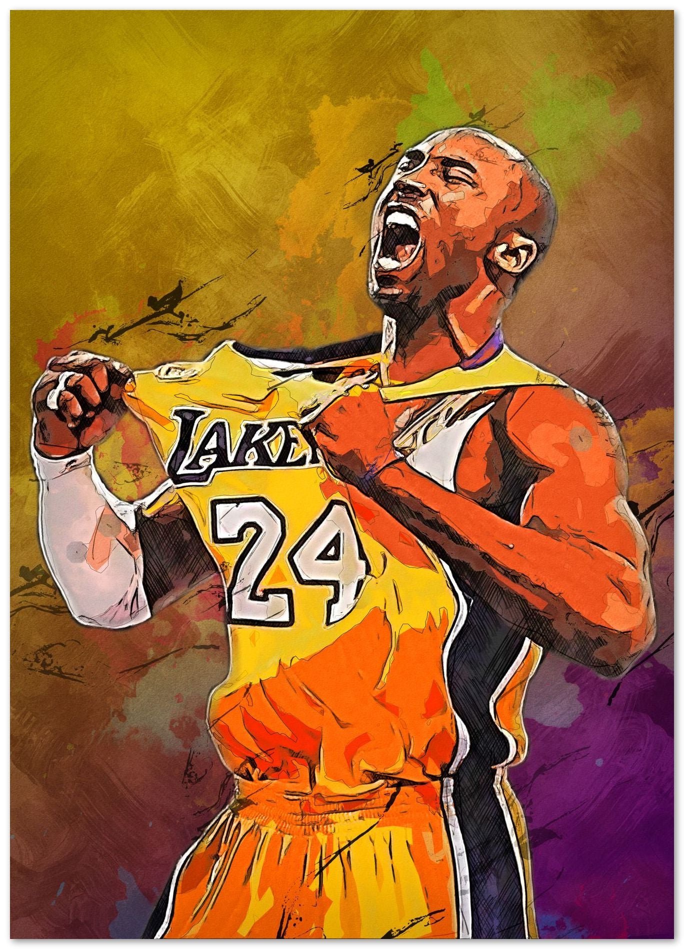 mix art Kobe Bryant - @Comic41