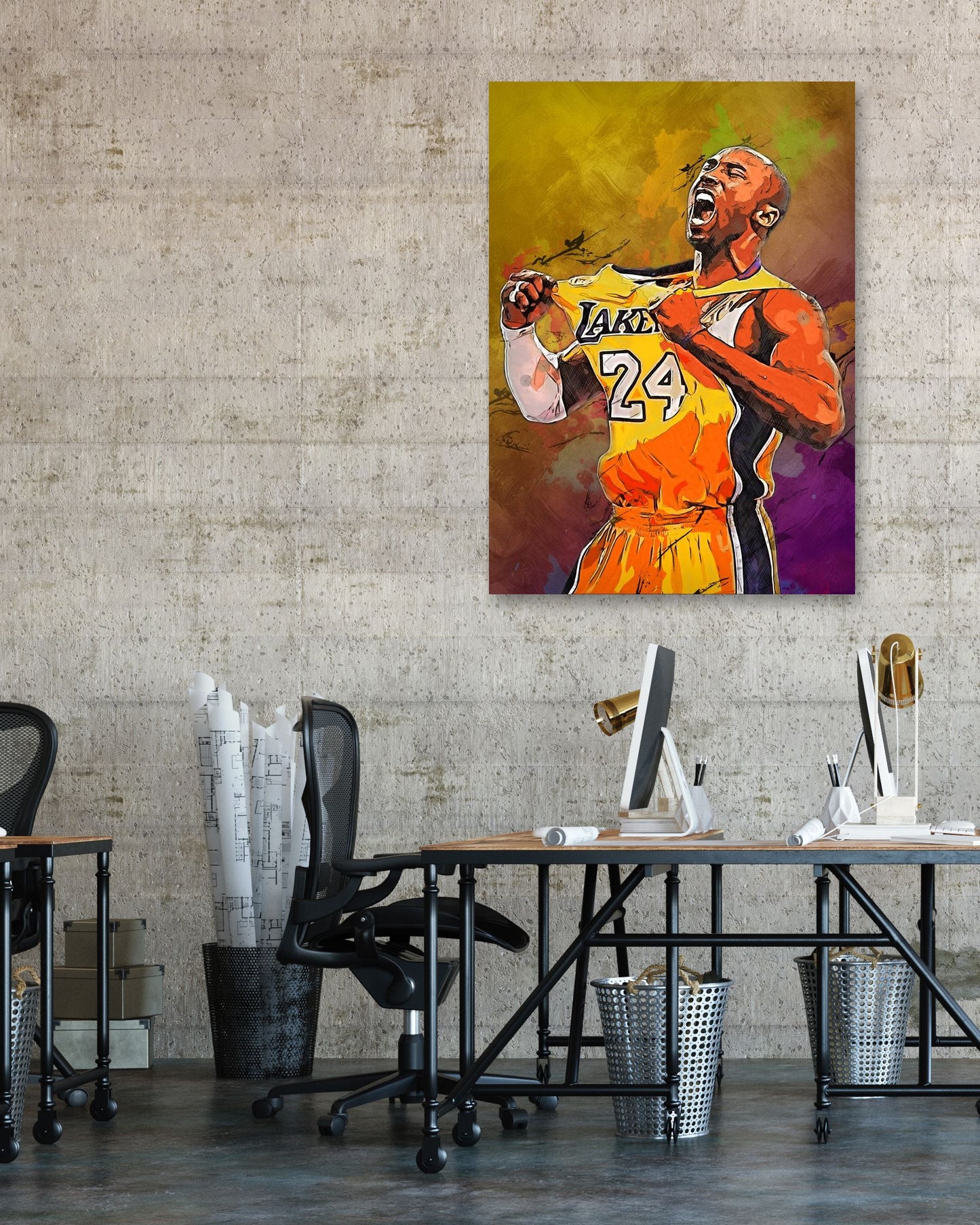 mix art Kobe Bryant - @Comic41