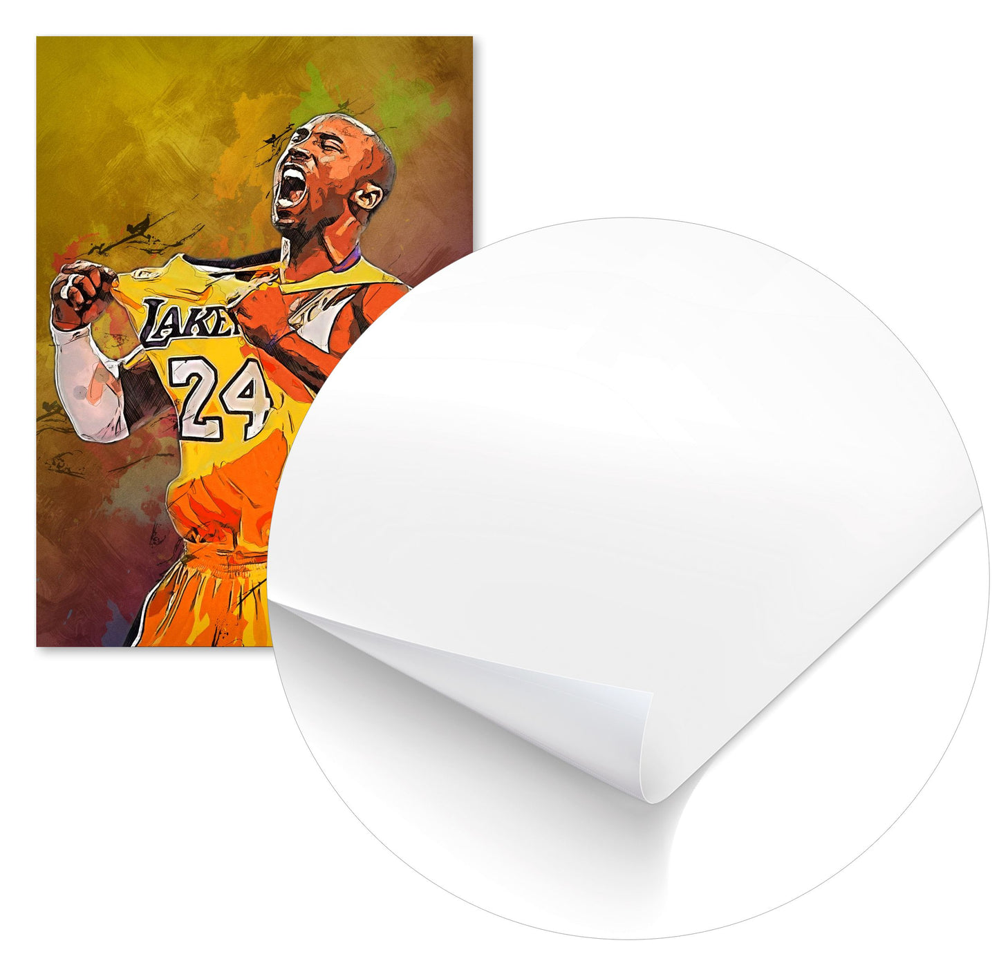 mix art Kobe Bryant - @Comic41