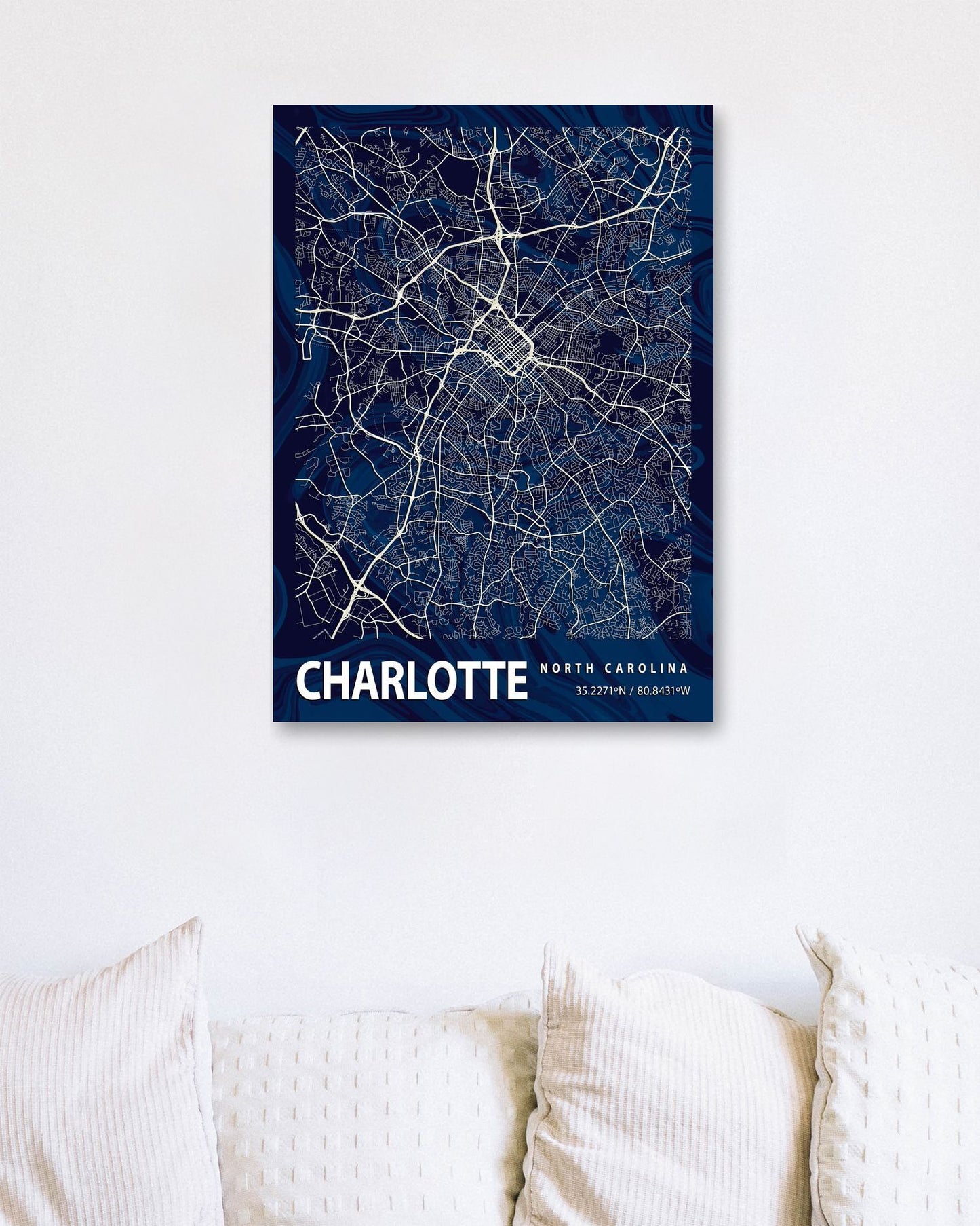 CHARLOTTE CROCUS MARBLE MAP  - @Helios