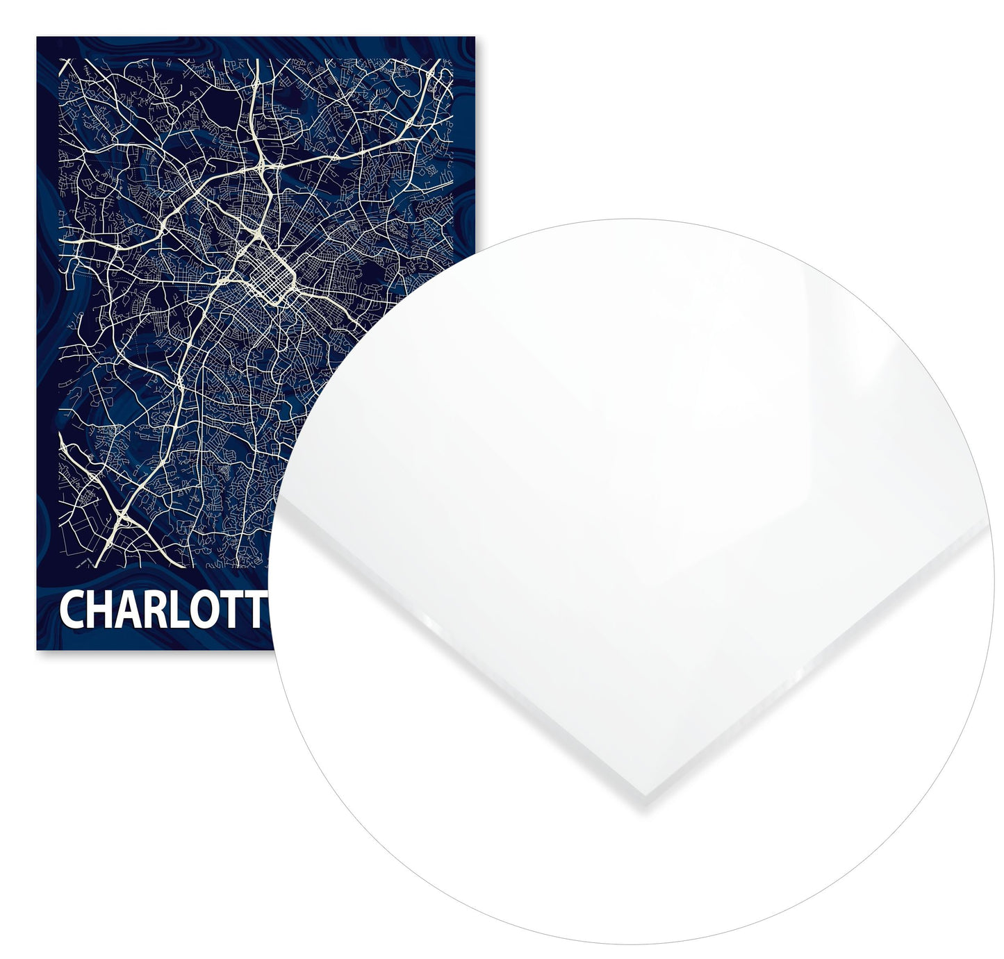 CHARLOTTE CROCUS MARBLE MAP  - @Helios