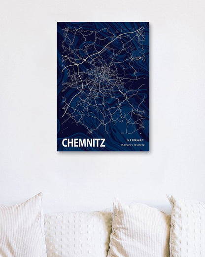 CHESTER CROCUS MARBLE MAP  - @Helios